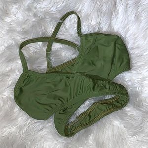 SecondSkin Cali Top AXS-SL - Olive Green
